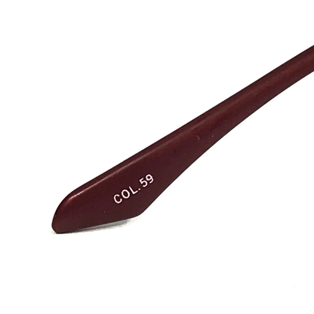 Ogi Eyeglasses Frames 2077 COL. 59 Burgundy Red Cat Eye Full Rim 43-21-140
